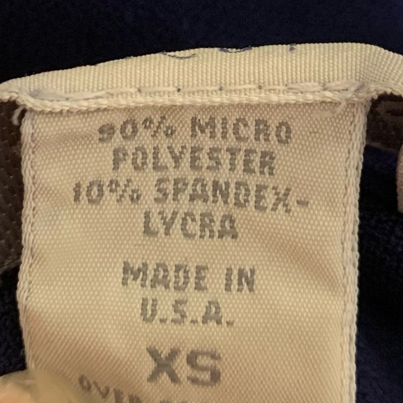 Express Blue Collared Maxi Dress Made In USA - Picture 5 of 6